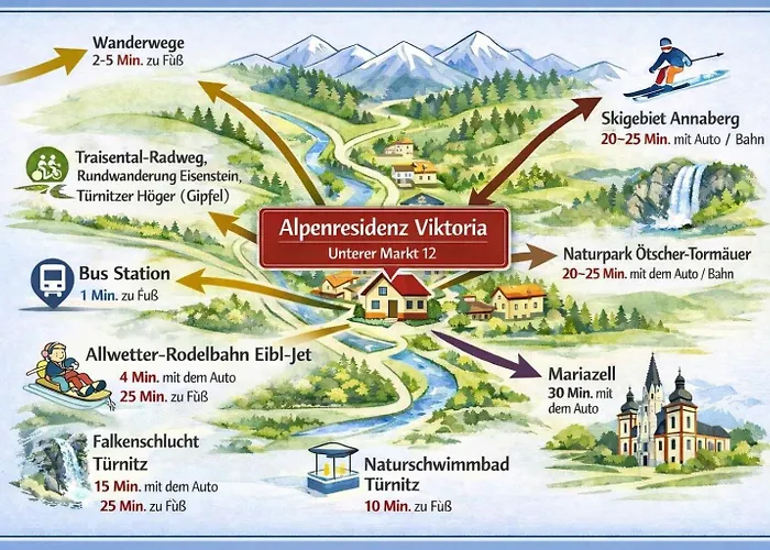 Alpenresidenz Viktoria Apartment Turnitz